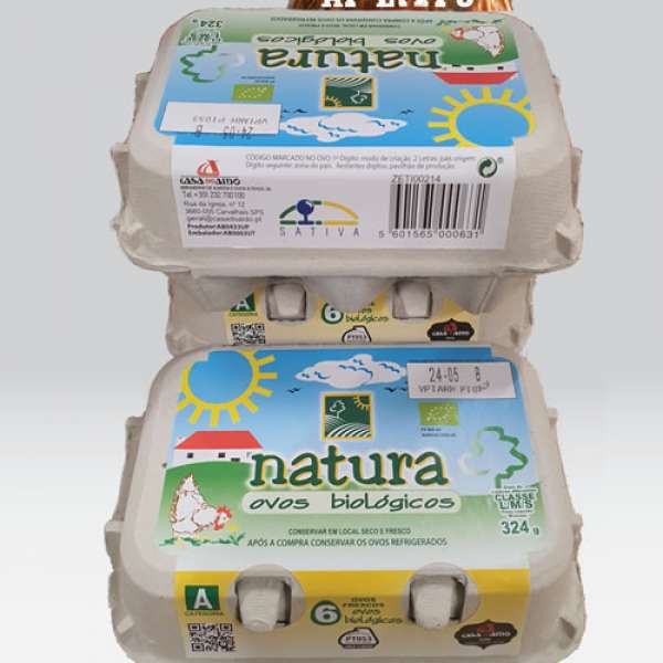 Ovos Bio, 6 ovos